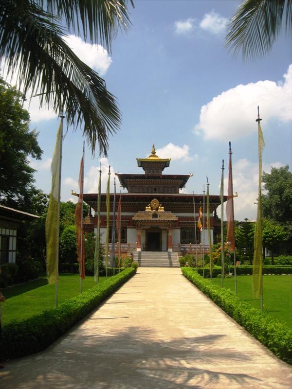2008-09-08: Bodhgaya - the Bhutanese temple