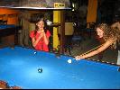 2009-01-20: Playing pool in Sanur
