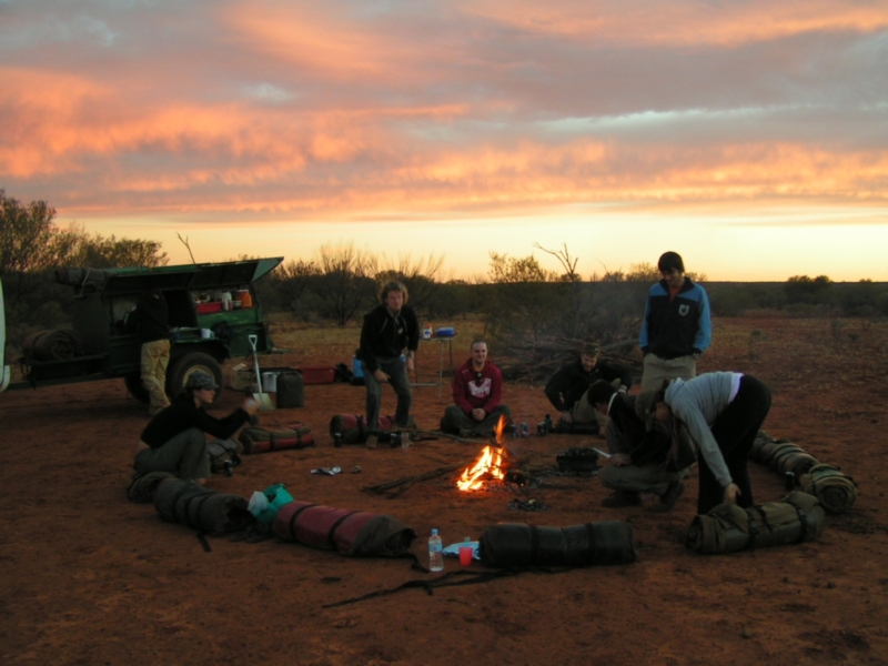 2006-05-01: Camping near Uluru, Australia